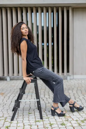 Jeans - BOOTCUT - Petra Schlaggrau