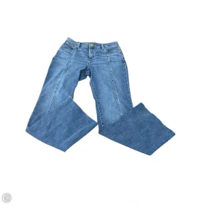 Jeans Flared By Inc In Blue Denim, Size: 10