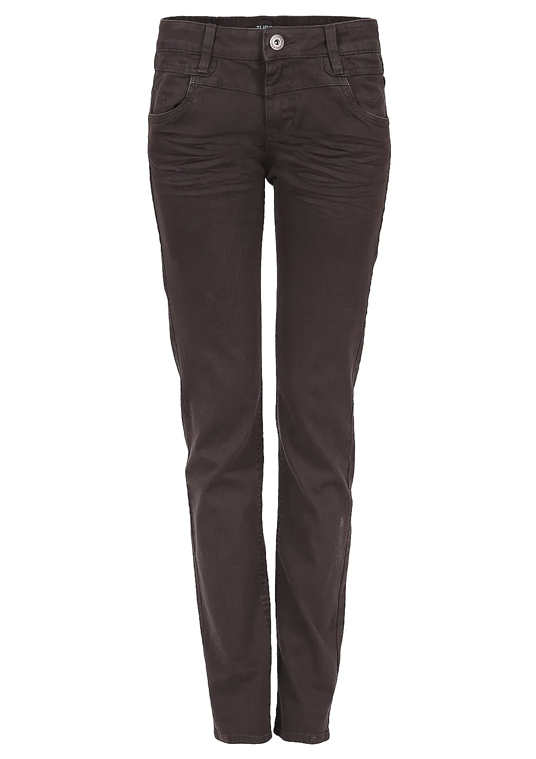 Jeans Tube colored denim pour femmes
