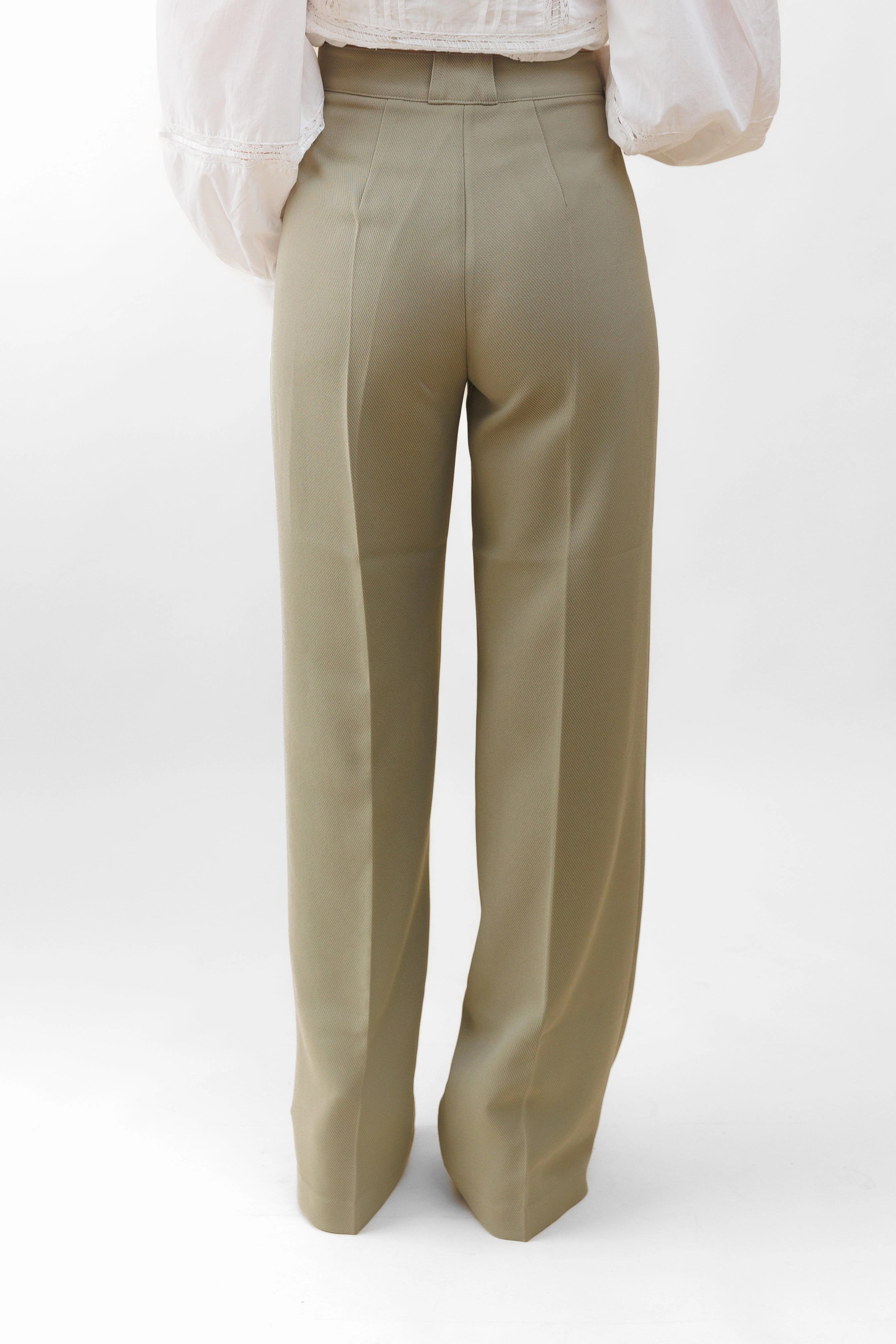 Shape Retention JENNA TEXTURED WIDE-LEG PANTS