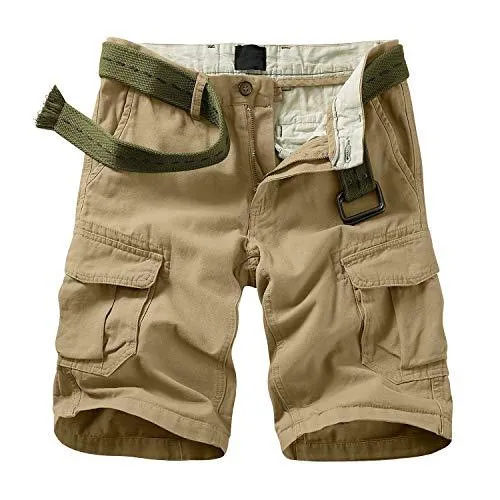 Jessie Kidden Men's Combat Camo Cargo Trousers Camouflage Army Military Tactical Work Pants