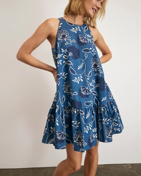 Jessie Dress Delicate Edge Slit Detail