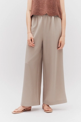 JILLIAN FLOWY SUMMER PANTS simple design Embroidered Detail