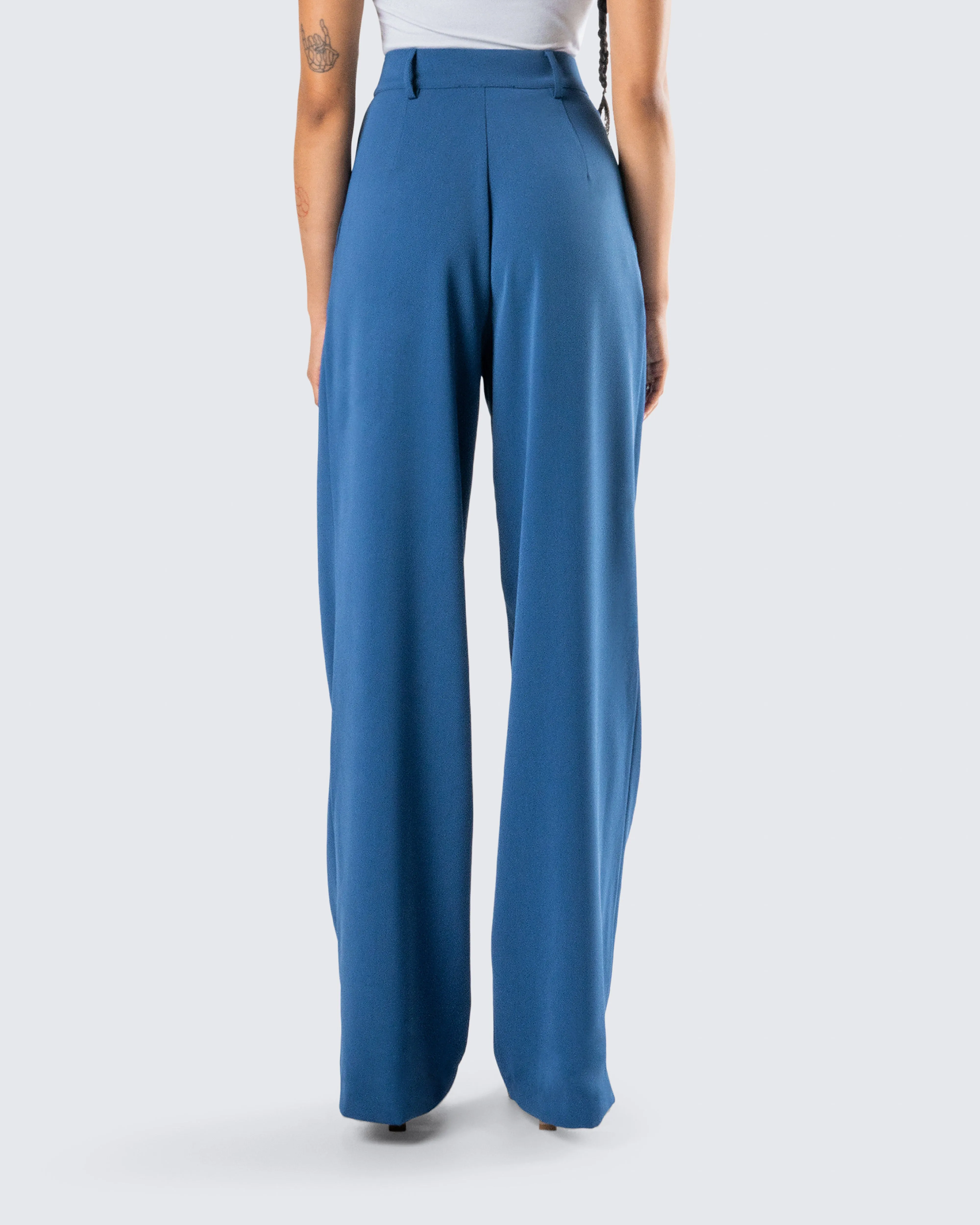 Jobelle Teal Trouser Pant