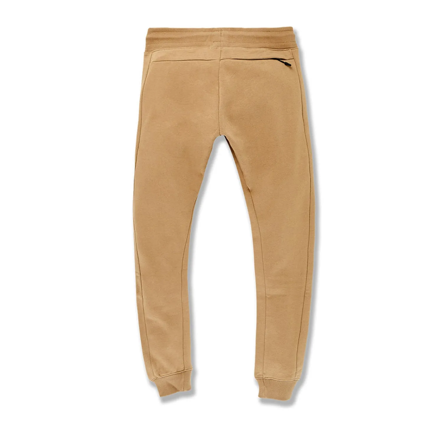 Jordan Craig Men's Uptown Modern Basic Fleece Jogger Sweatpants Mocha