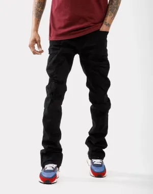 Jordan Craig Shredded Stacked Denim