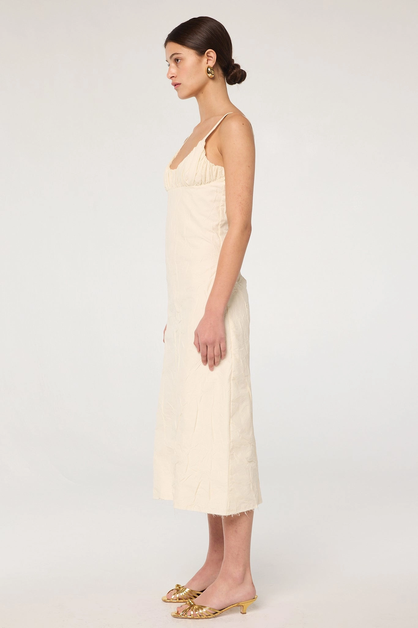 Metallic-Shine Flexible Mood JULIETA DRESS