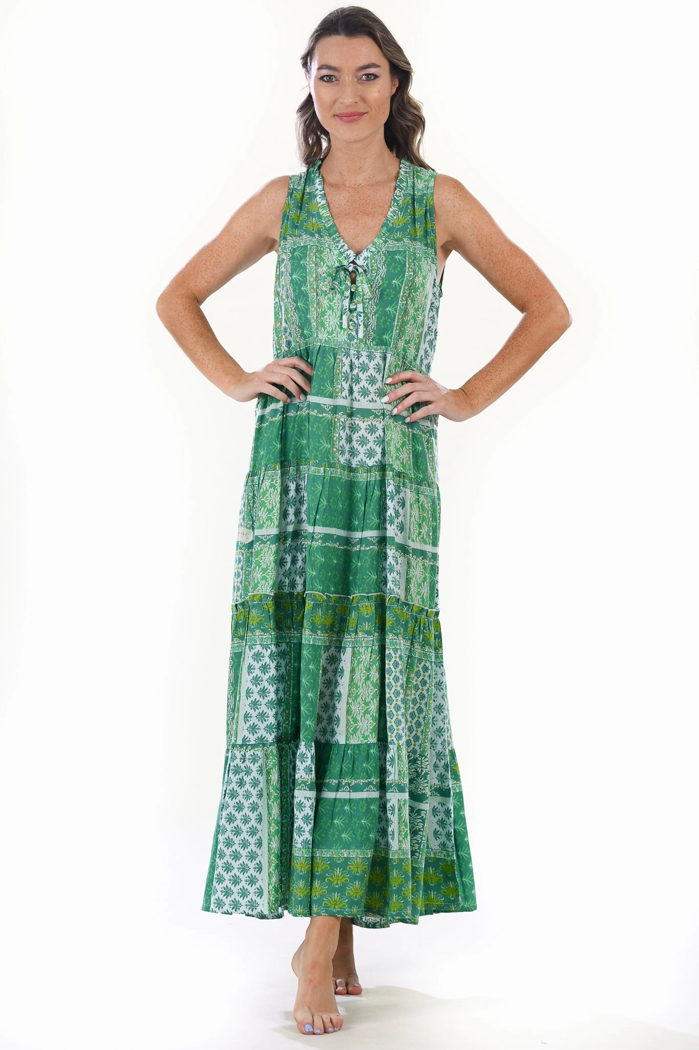 Kaia Dress Long / Mojito Cute Glow