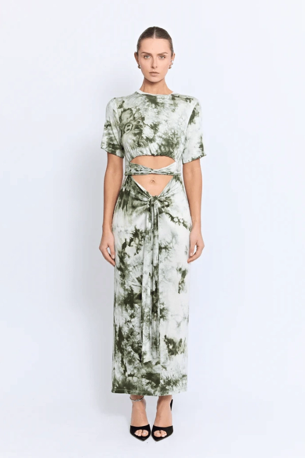 All Time Fit Villa Light Kami Dress Earth Tie Dye