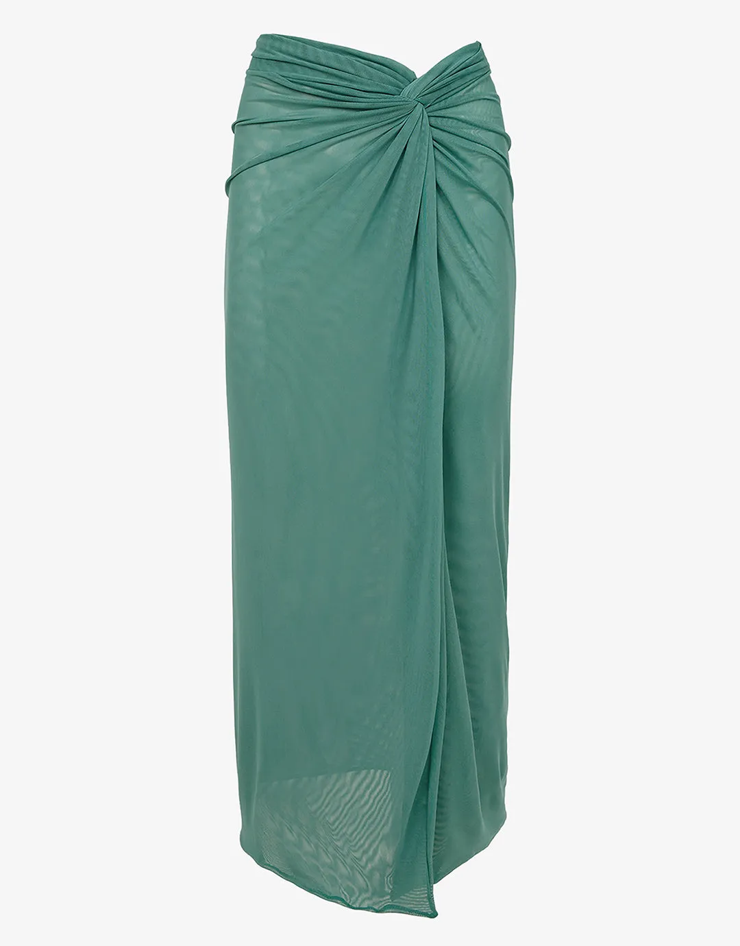 Karen Midi Skirt - Seaglass