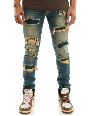 KDNK - Self V3 Jeans - Dark Blue