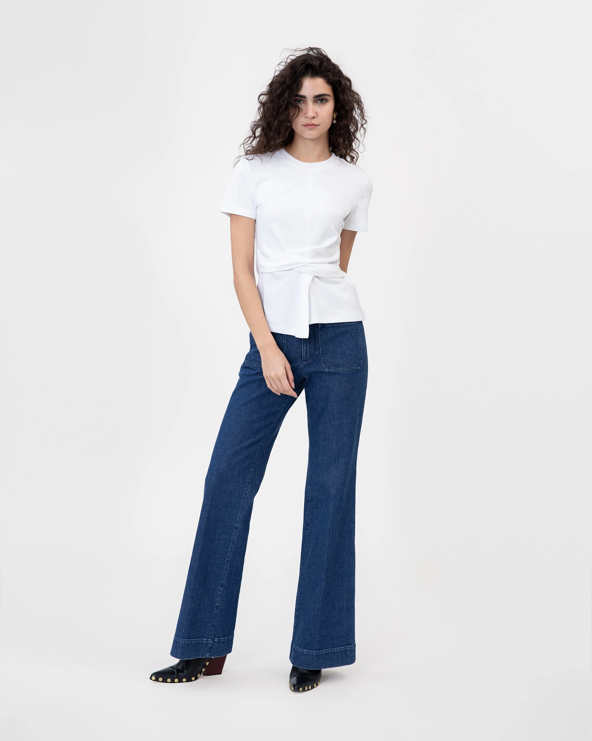 Kelsey Top NonIrritatingStitching ContrastPlacket