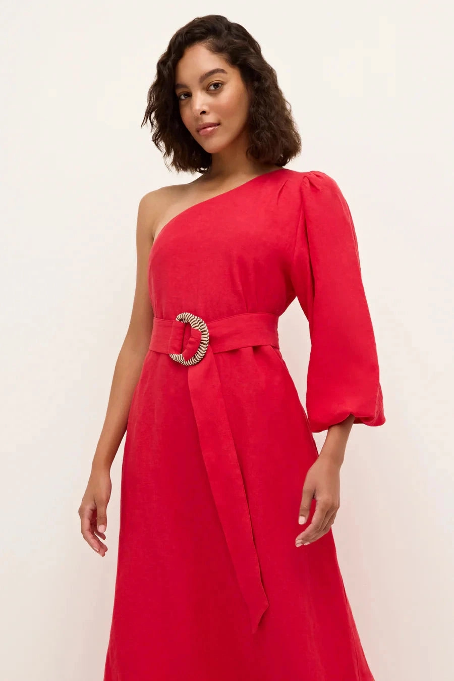 Kenna Dress Pepper Cinched-Waist