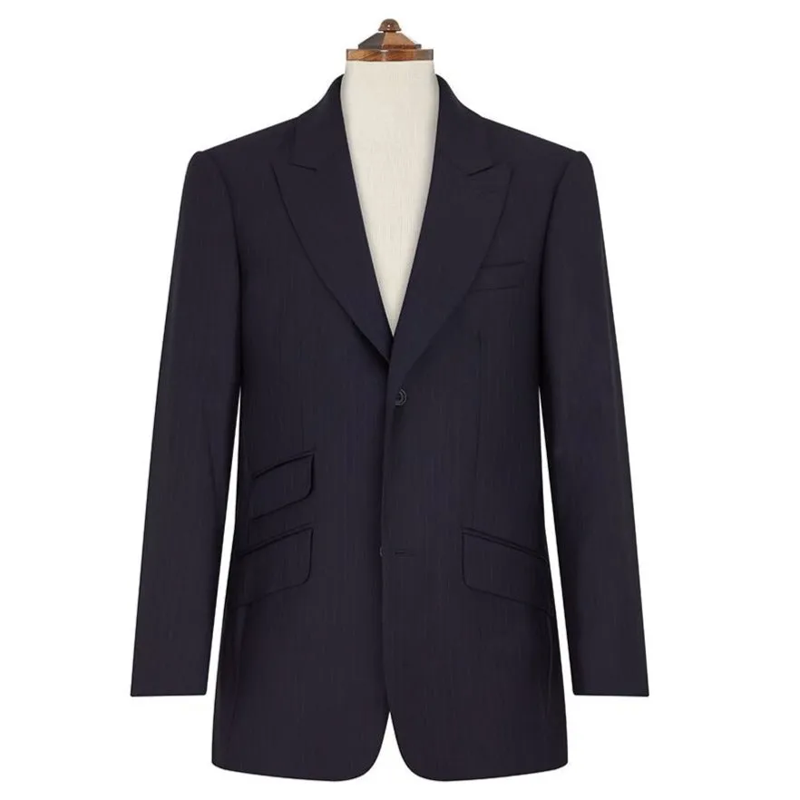 Kenwood Navy Pinstripe 150s Wool Suit
