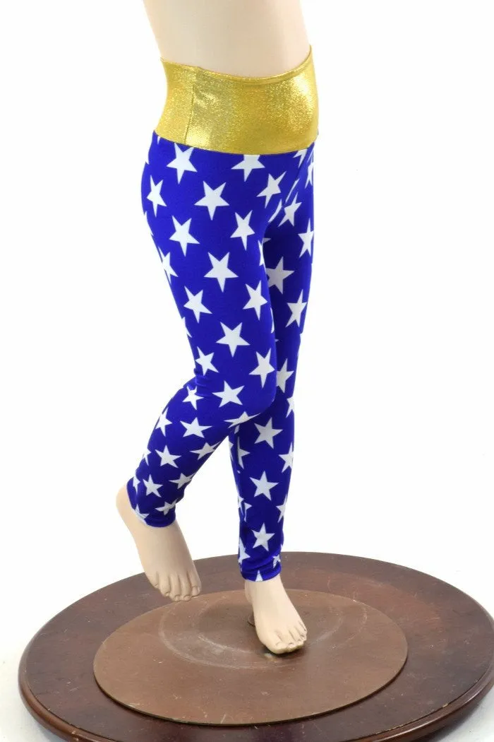 Kids Superhero Leggings