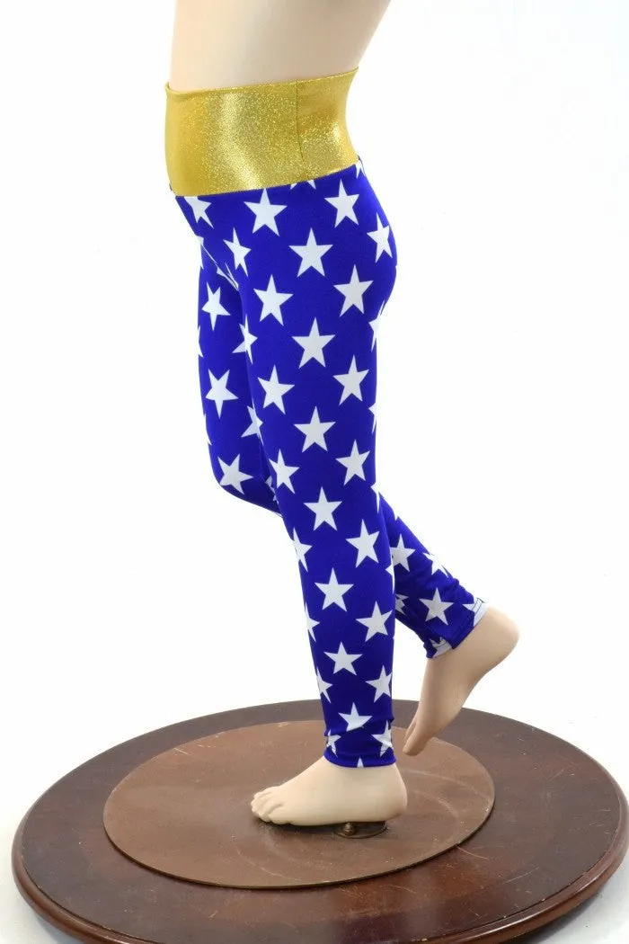 Kids Superhero Leggings