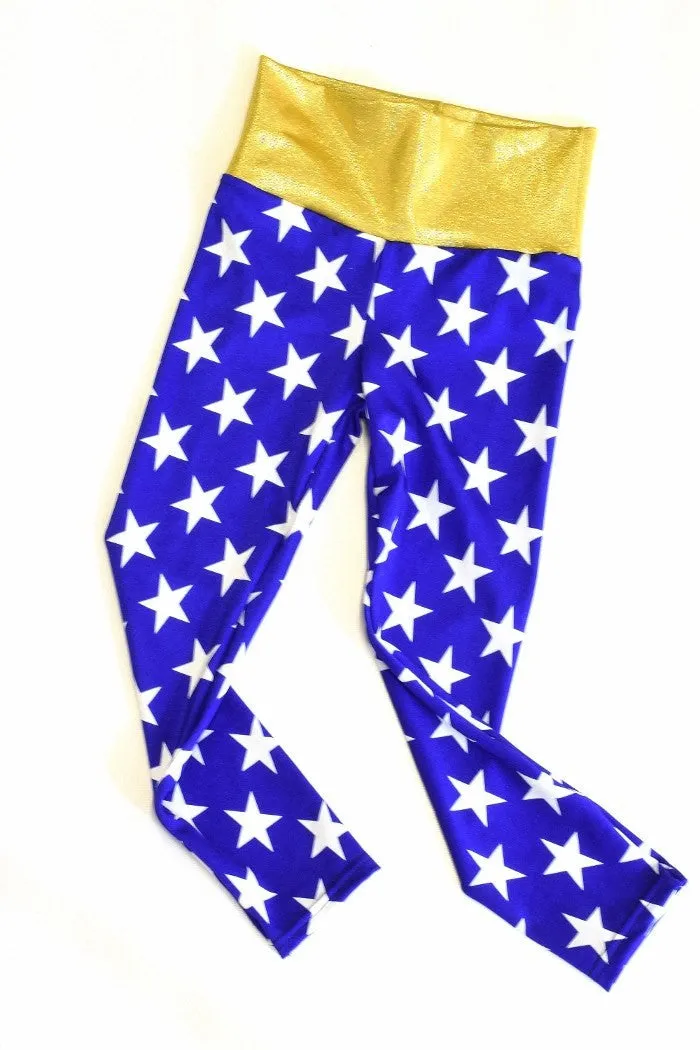 Kids Superhero Leggings