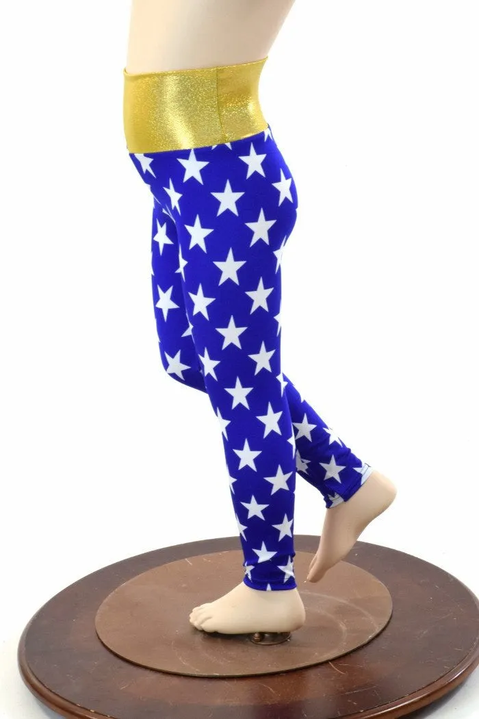 Kids Superhero Leggings