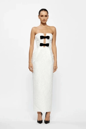 Winter Wrap Kiera Dress Ivory