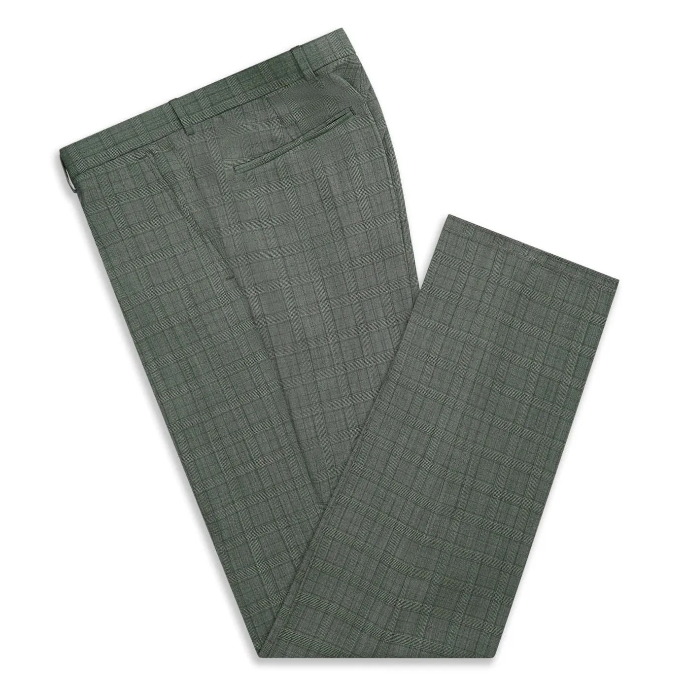 Kilburn Pale Green Prince of Wales Suit