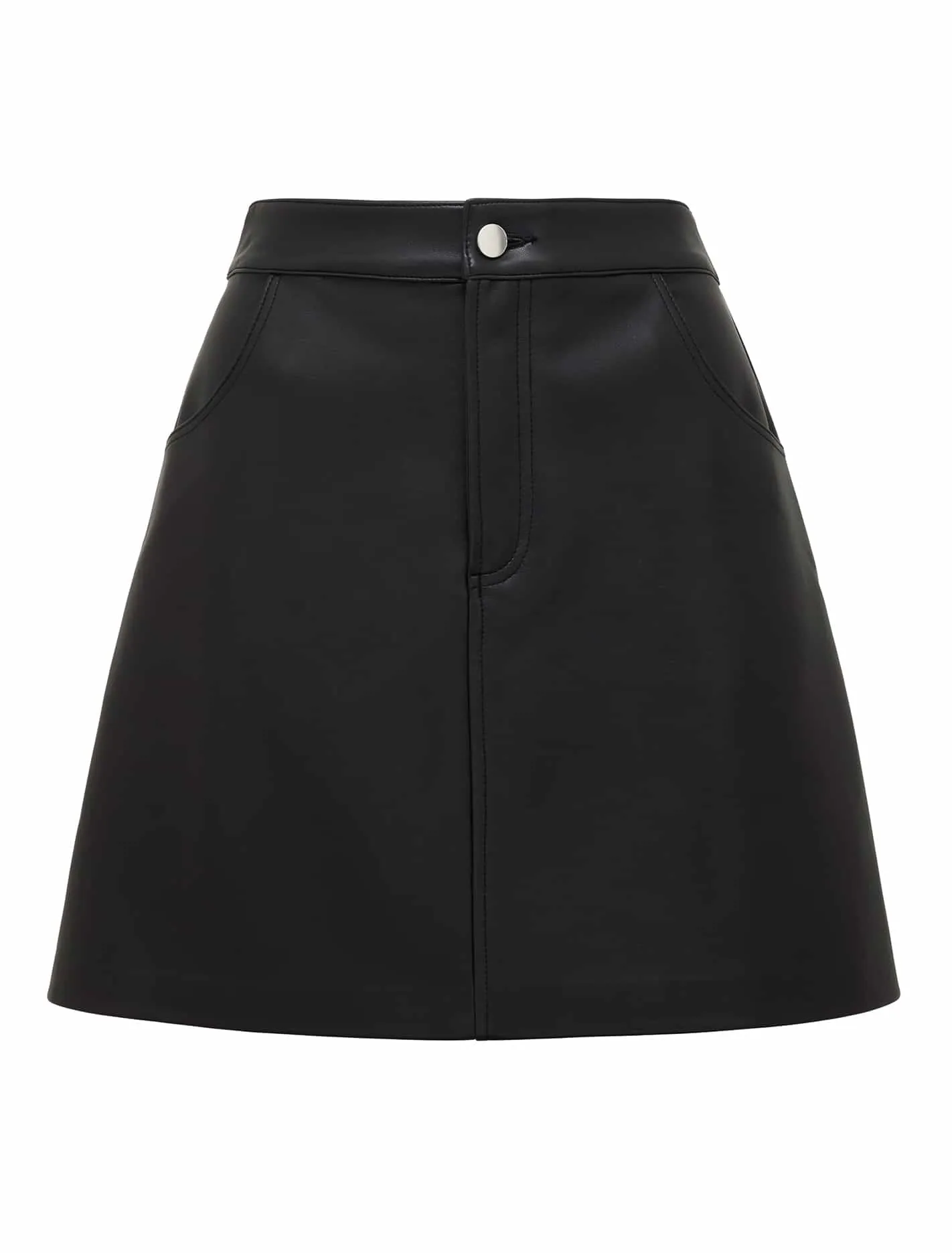 Kim Vegan Leather Mini Skirt