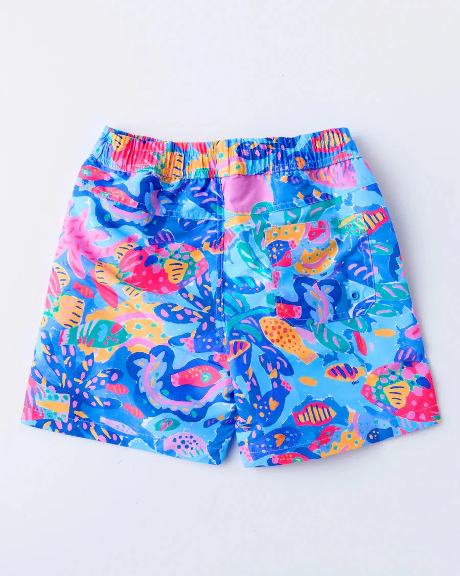 Kip & Co X Ken Done | Reef Garden Boardies