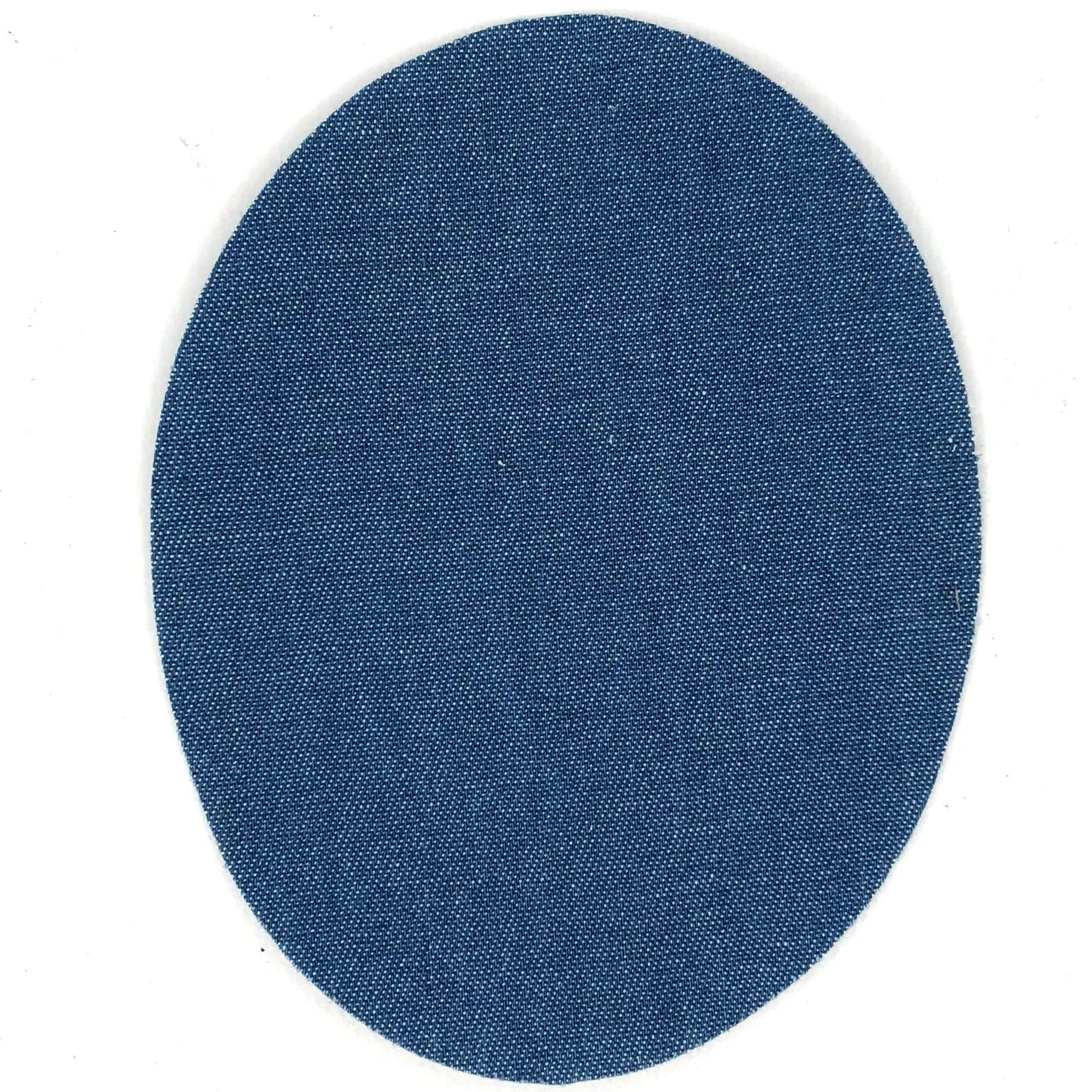 Knie Elleboog Strijk Stukken Lappen Patches Jeans Blauw