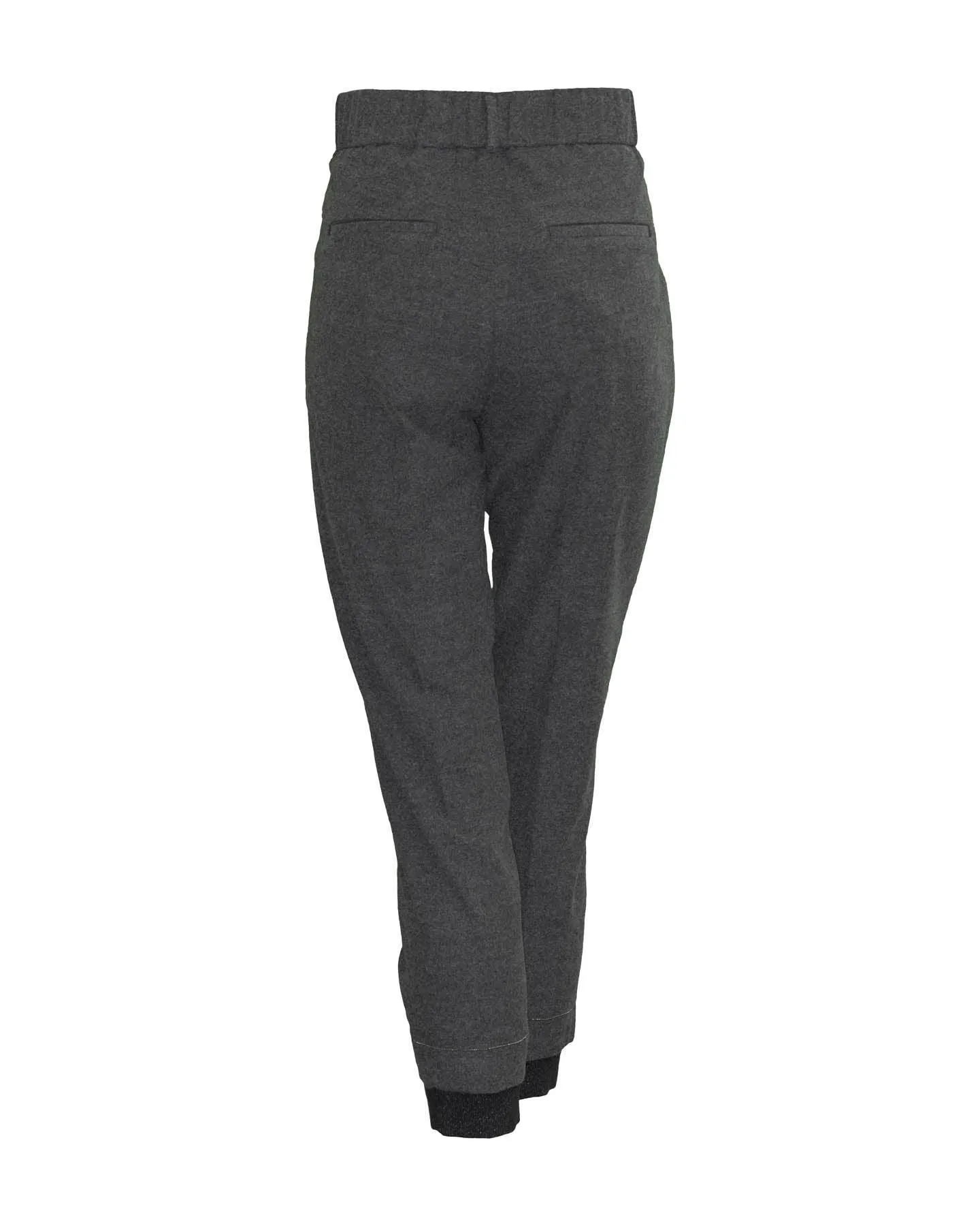 Knit Cuff Hem Pants