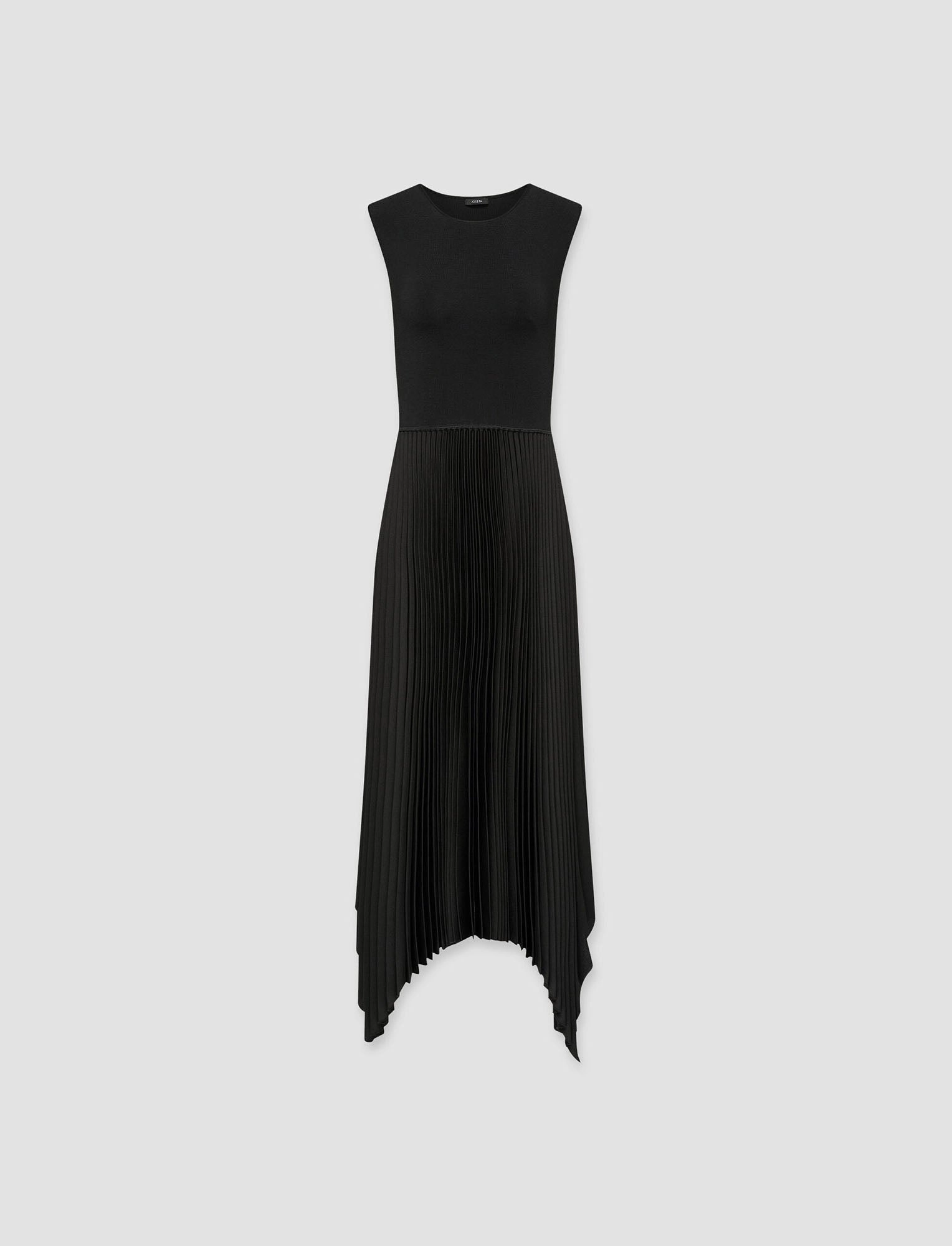 Knit Weave Pliss?? Dera Dress Chic Fit