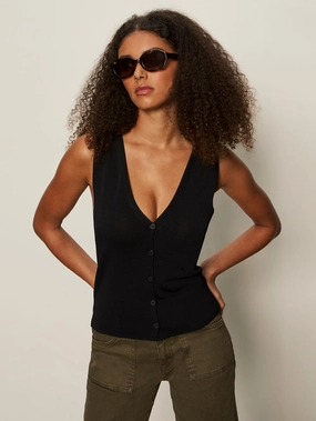 KNITTED BUTTON FRONT SoftKnit Warm Layer