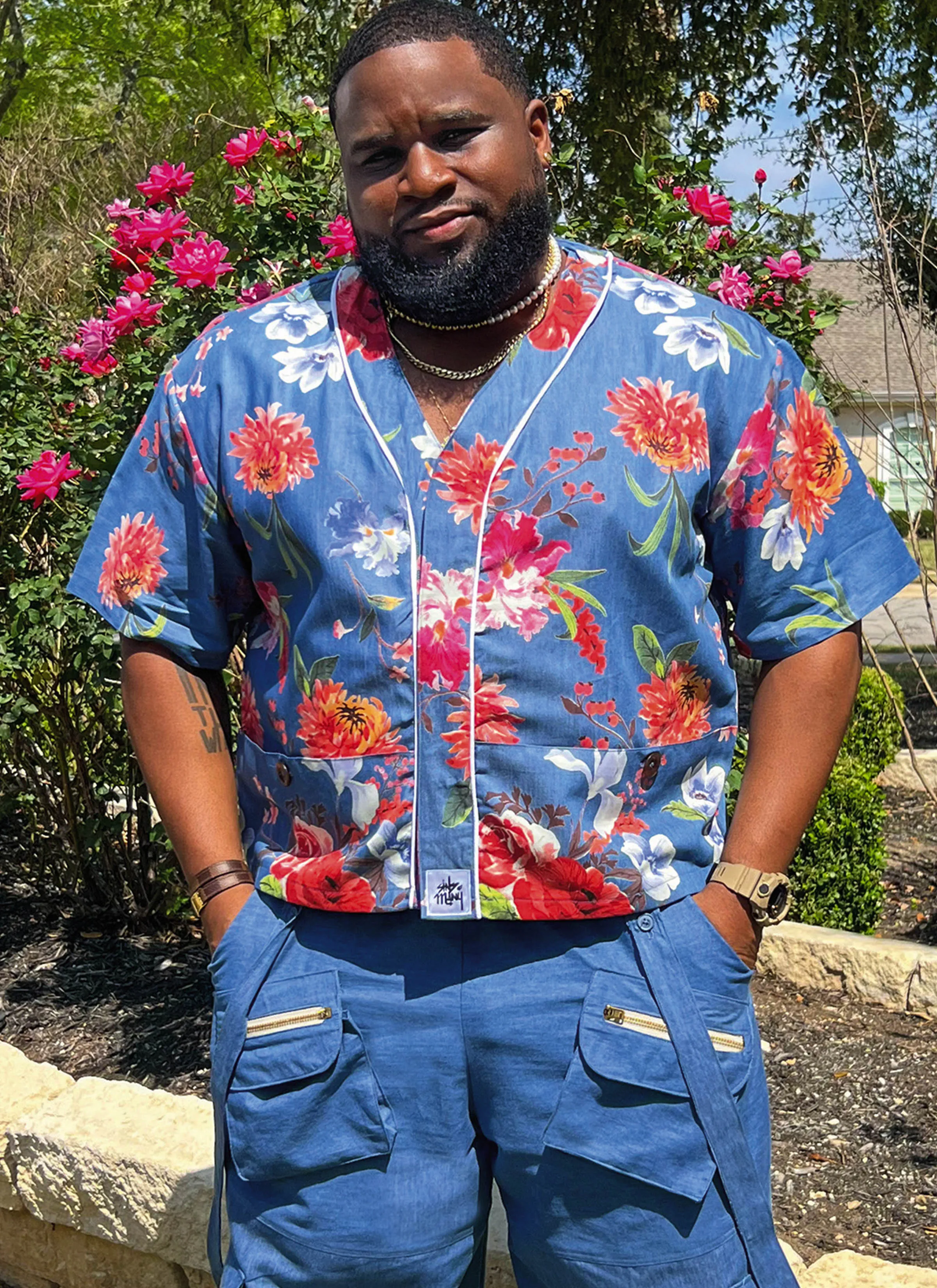 Know Me sewing pattern 2047 Men's Shirt and Jogger Pants