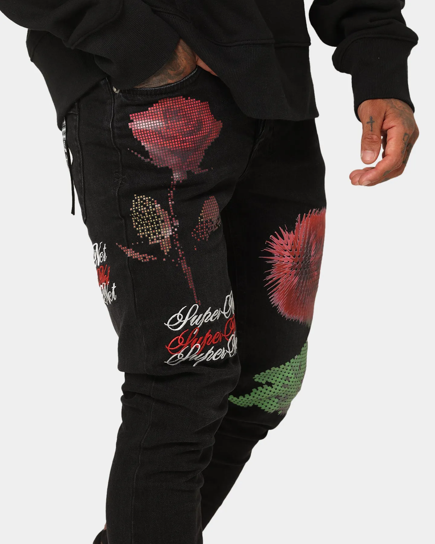 Ksubi Van Winkle Pixel Black