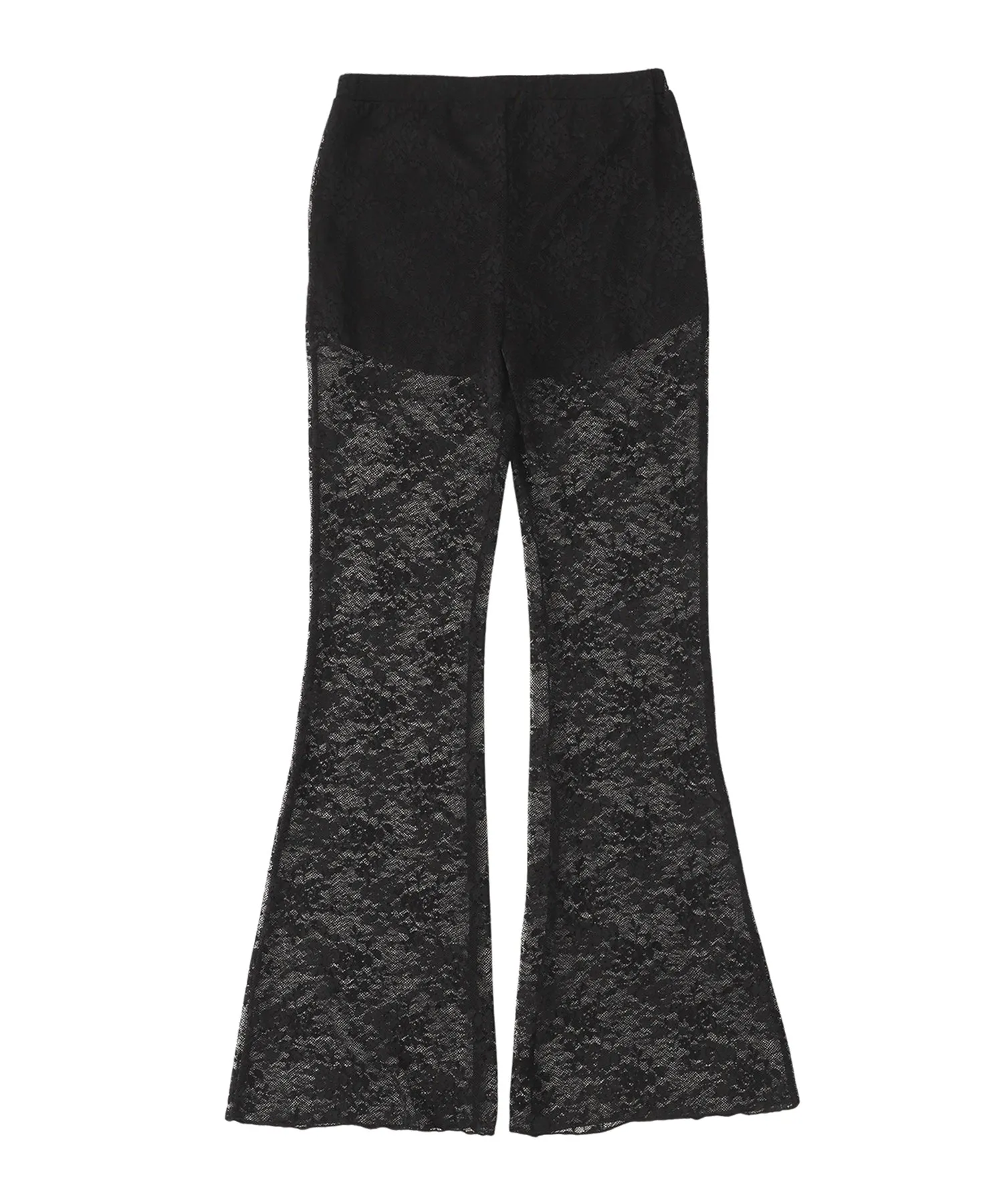 Lace flare leggings
