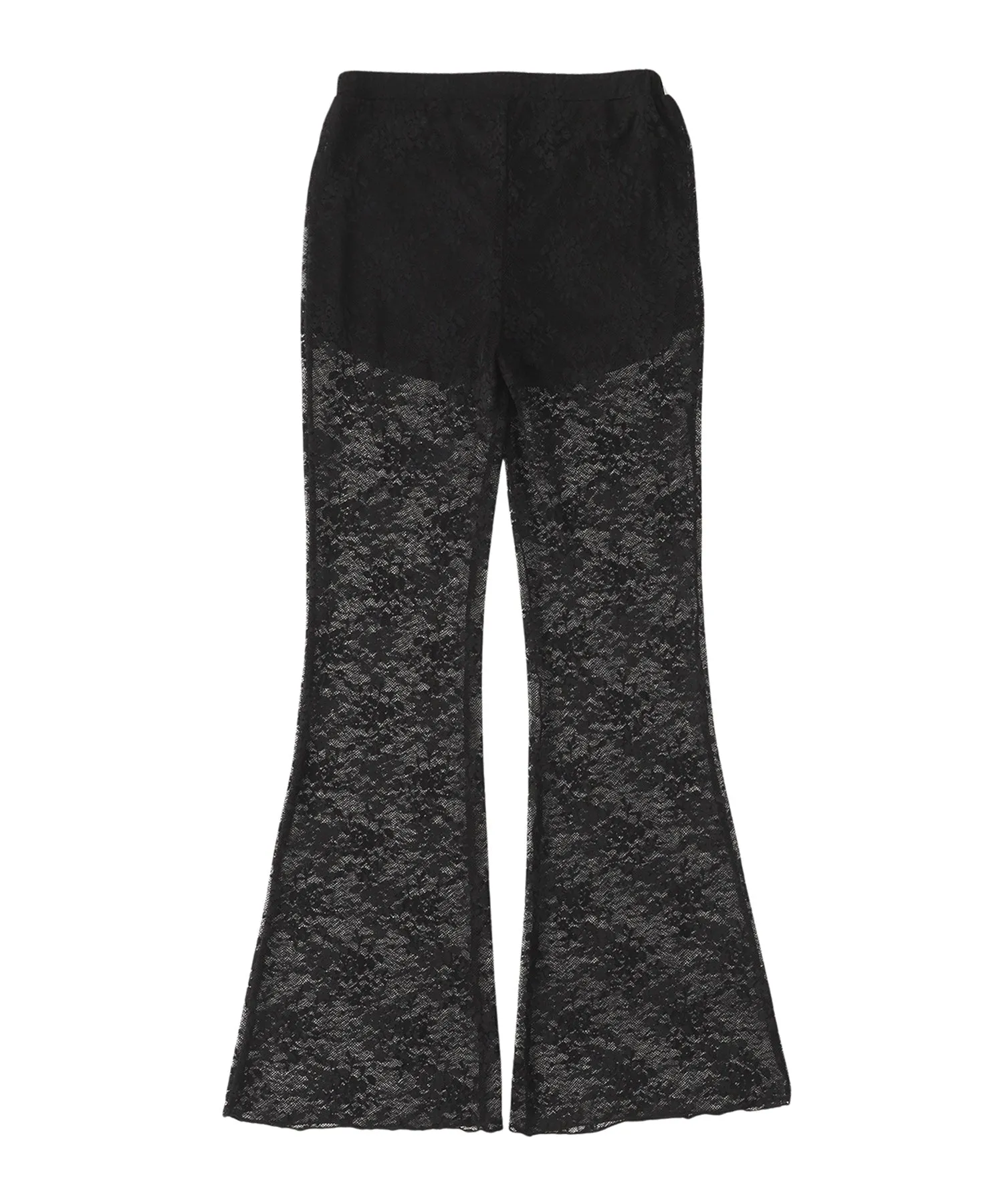 Lace flare leggings