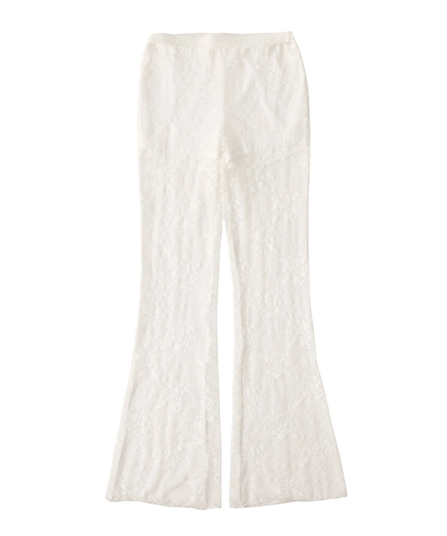 Lace flare leggings