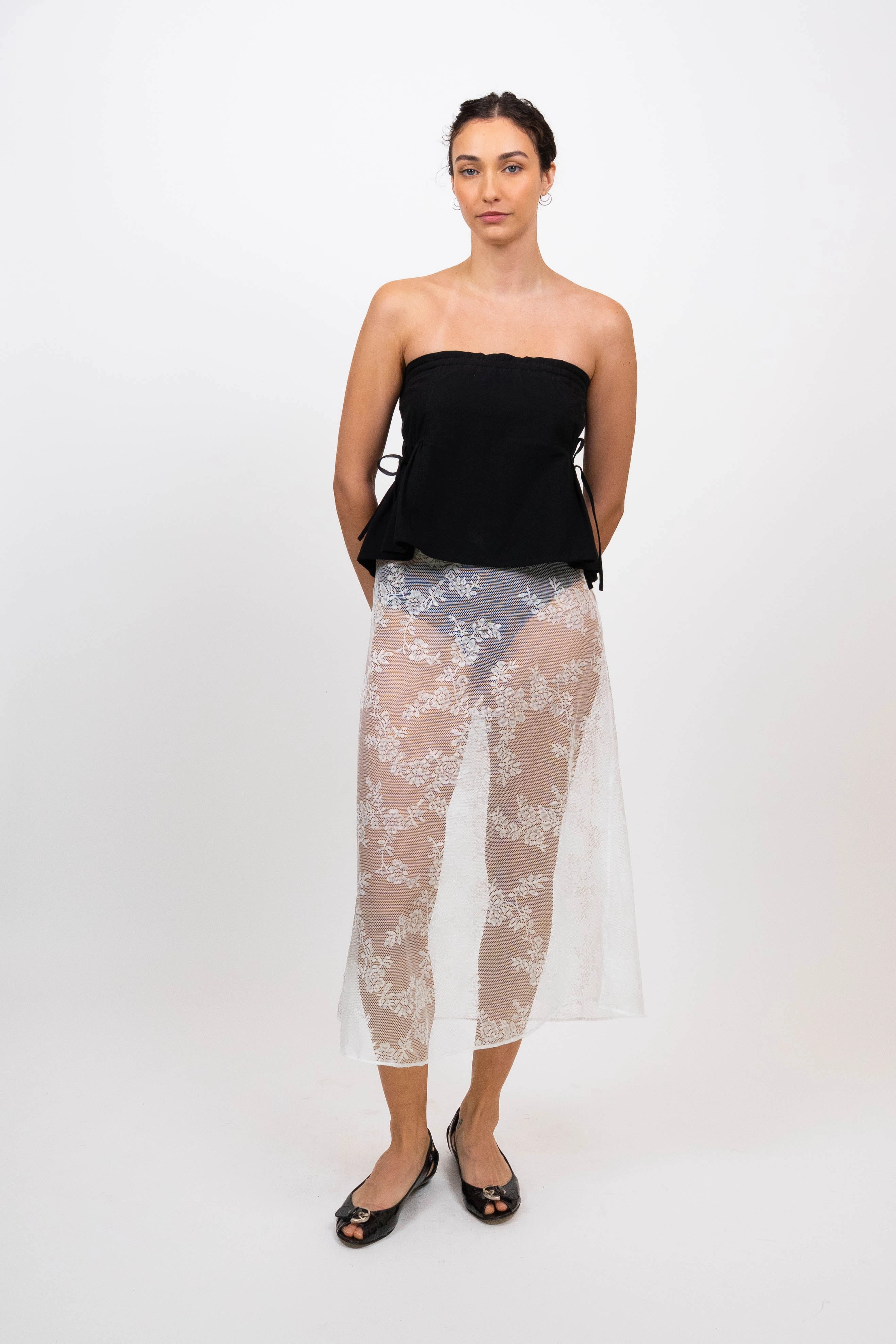 StaticResistantMaterial Lace Skirt (Sizes S - XL)