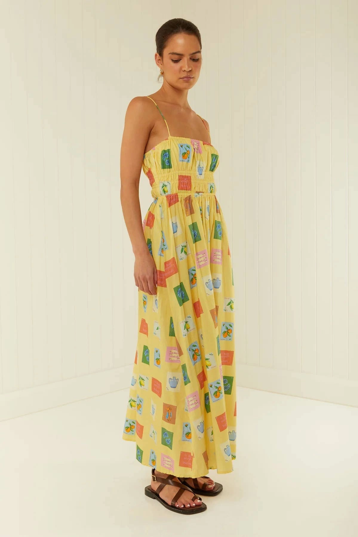 CASUAL CASUAL NECKLINE HALTER DRESS_CWDMD2272 Love Blend