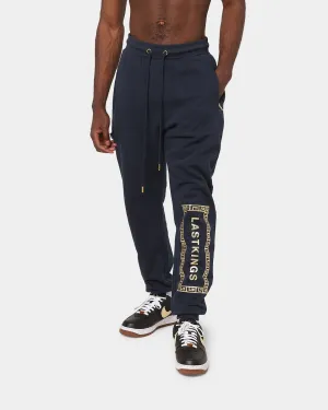 Last Kings Boxed Track Pants Navy