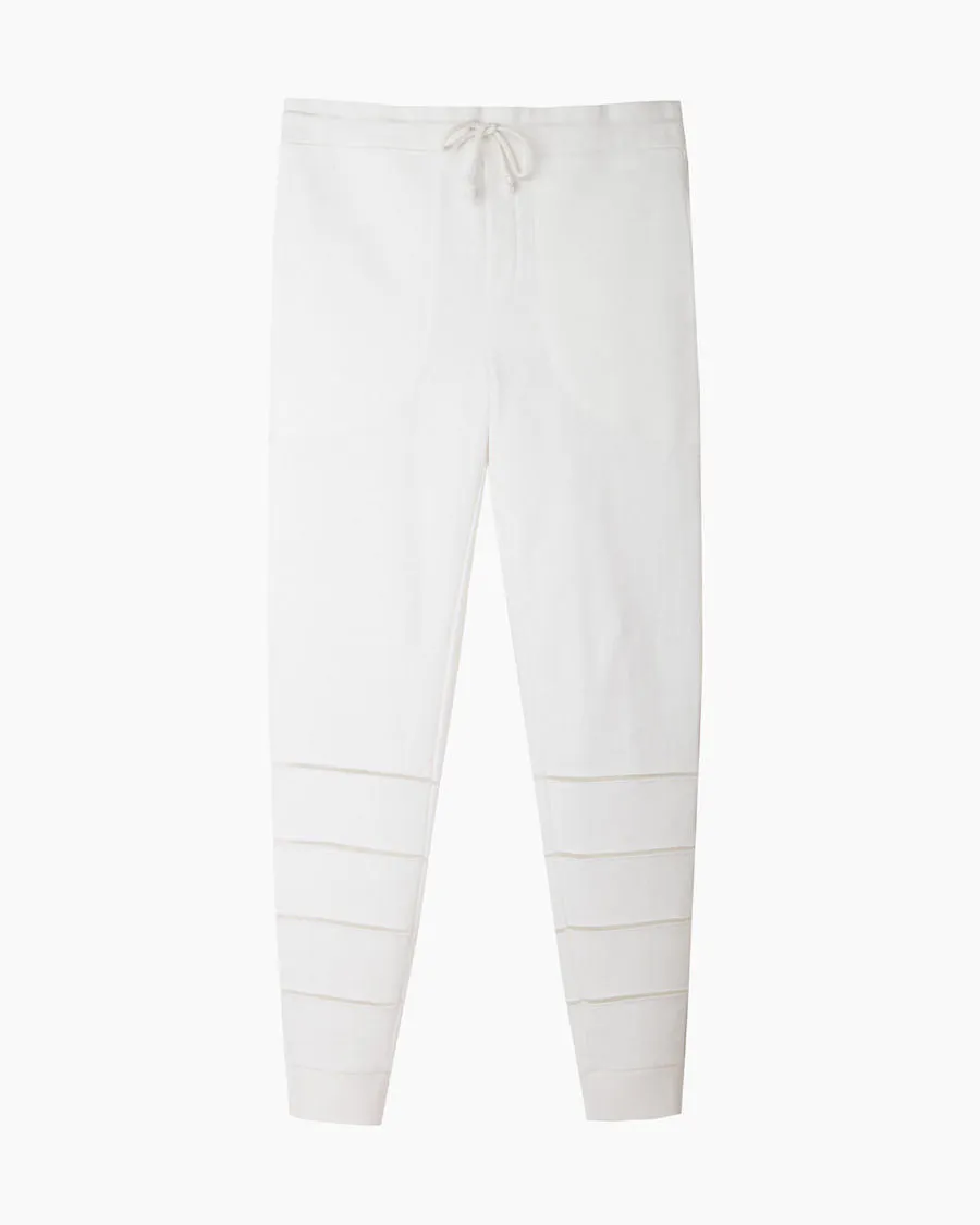 Lattice Stitch Terry Pant