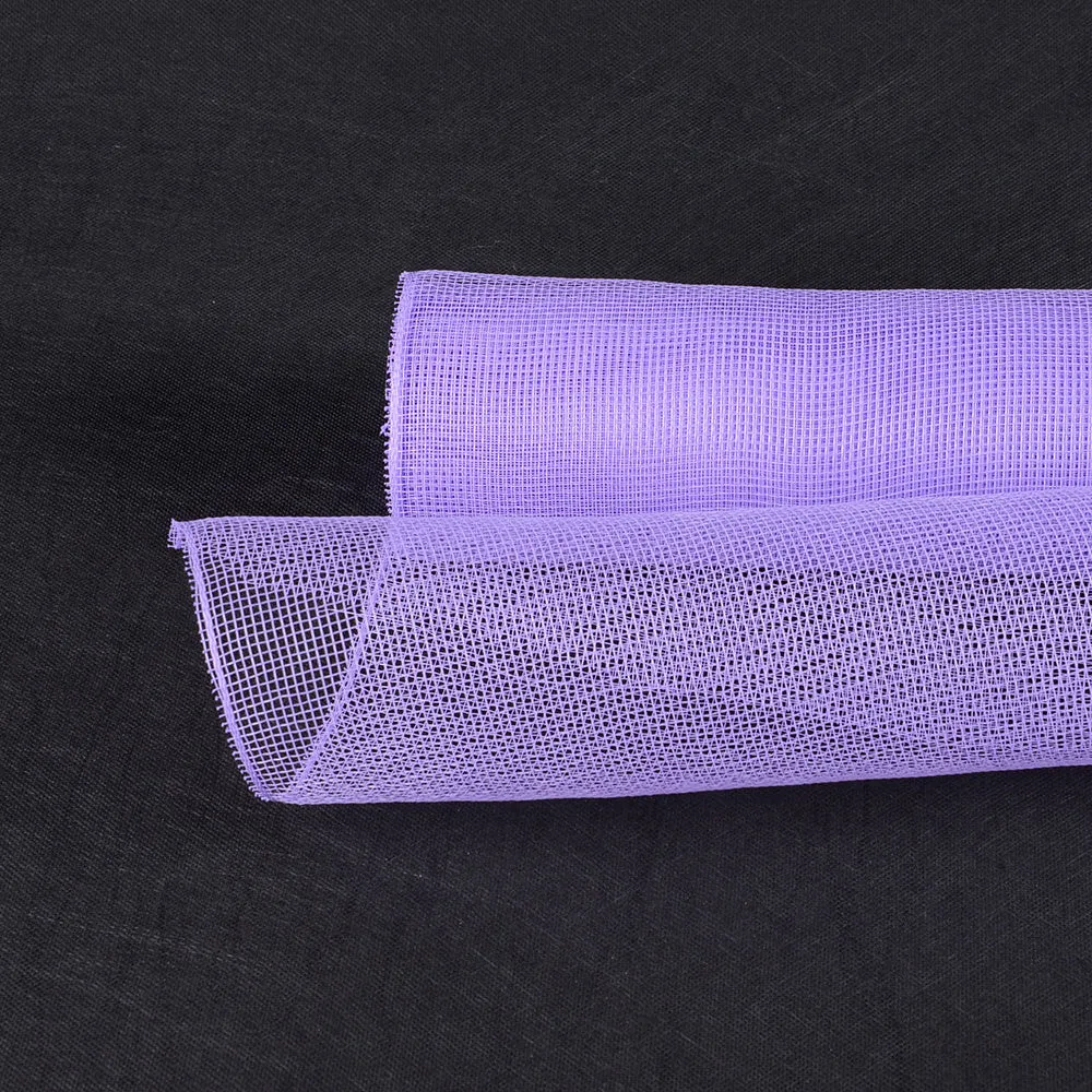 Lavender - Floral Mesh Wrap Solid Color ( 21 Inch x 10 Yards )
