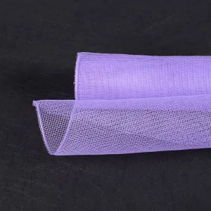 Lavender - Floral Mesh Wrap Solid Color ( 21 Inch x 10 Yards )