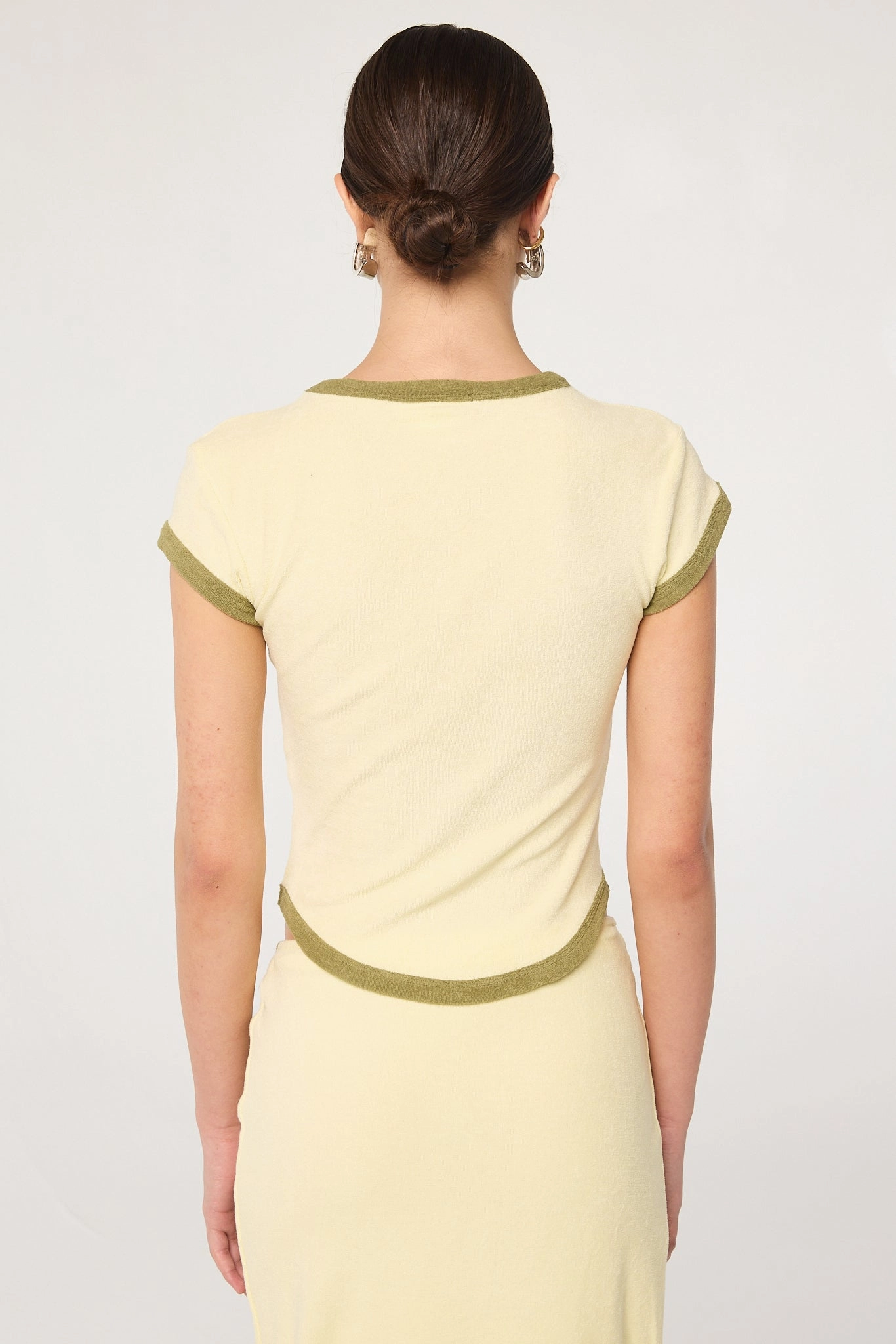 Durable Reinforced Elbow Patches AntiPilling LAVI T-SHIRT TERRY