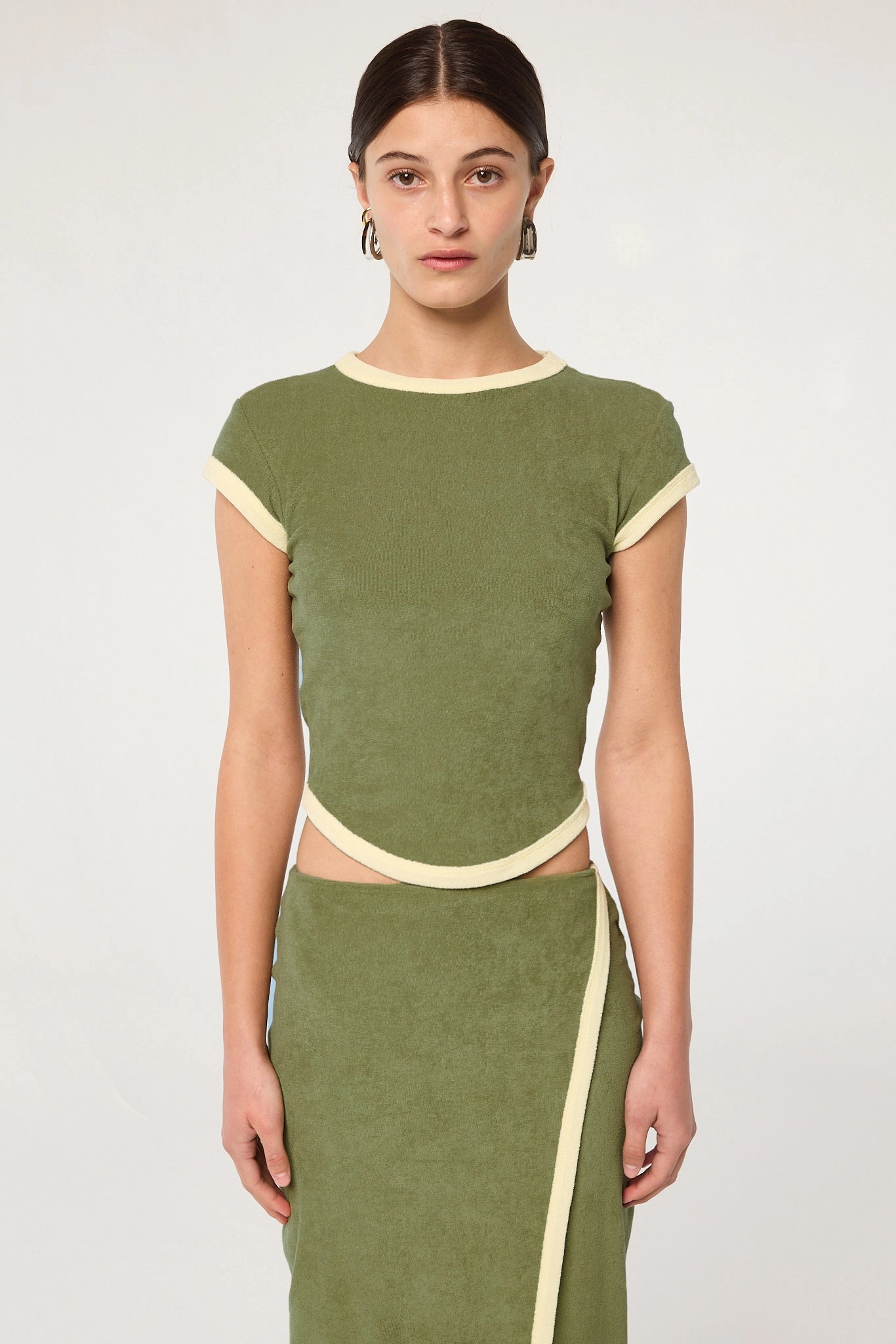 Stretchable Waistband LAVI T-SHIRT TERRY