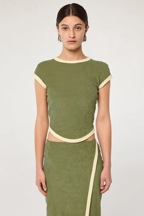 Stretchable Waistband LAVI T-SHIRT TERRY