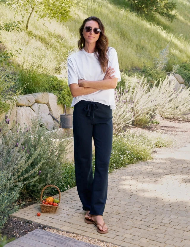 Fit Control Catherine Full-Length Favorite Sweatpant British Roll Navy