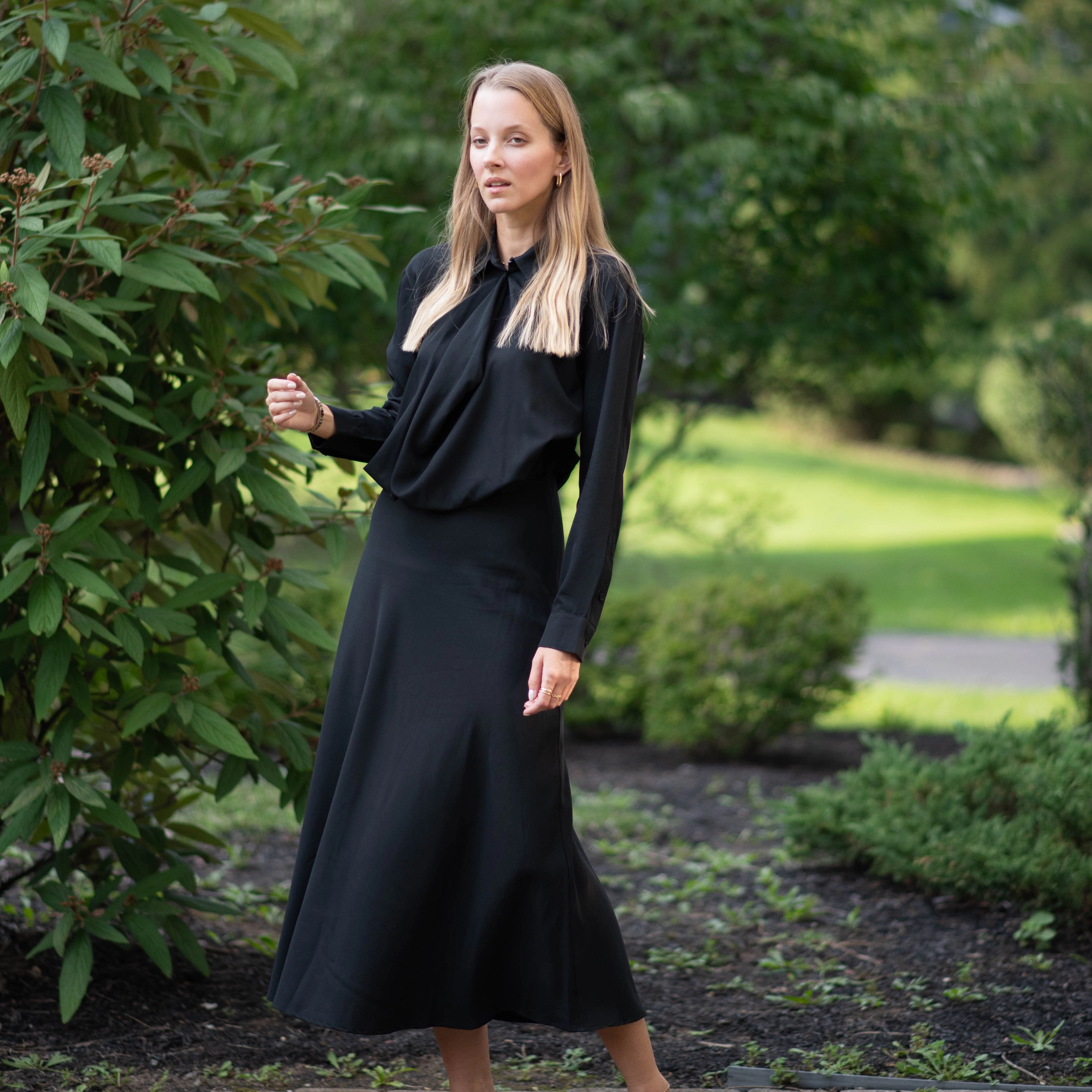Simple Bow Daily Go Leah Dress [Final Sale]