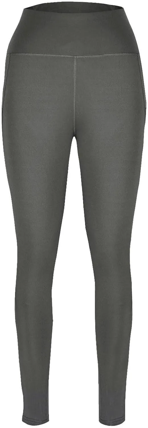 Leggings With Pockets For Women Comfortable And Stretchy Pants High Waisted Leggings Workout Plus Size Yoga Pants