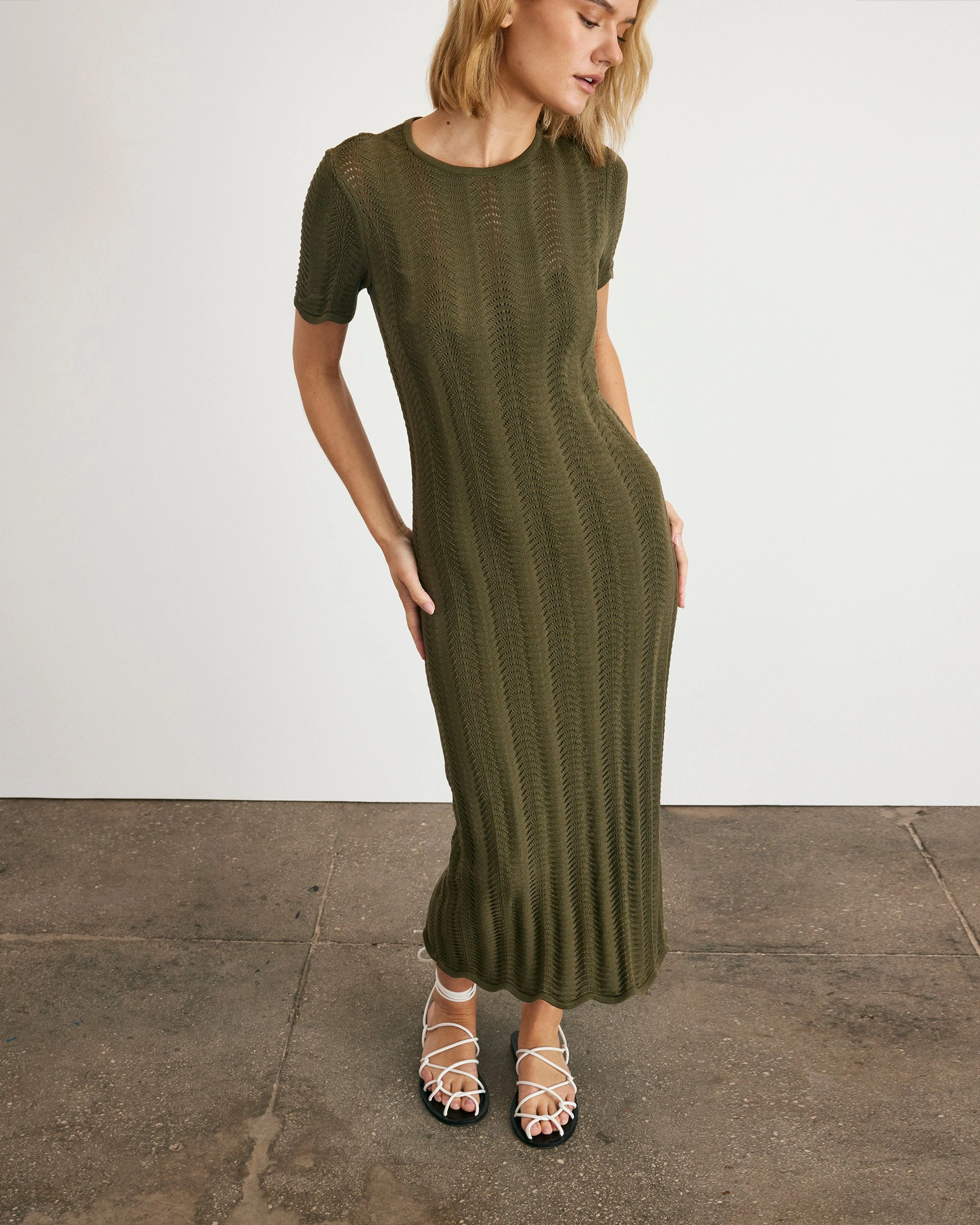 Contemporary Style Comfy Fit Wear Leighton Dress