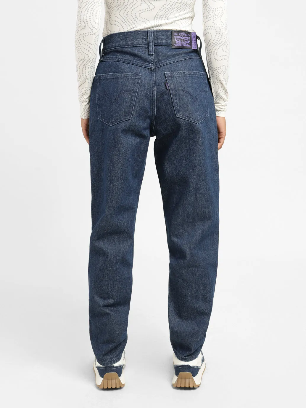 Levi's x Deepika Padukone Mid Rise Relaxed Fit Mom Jeans
