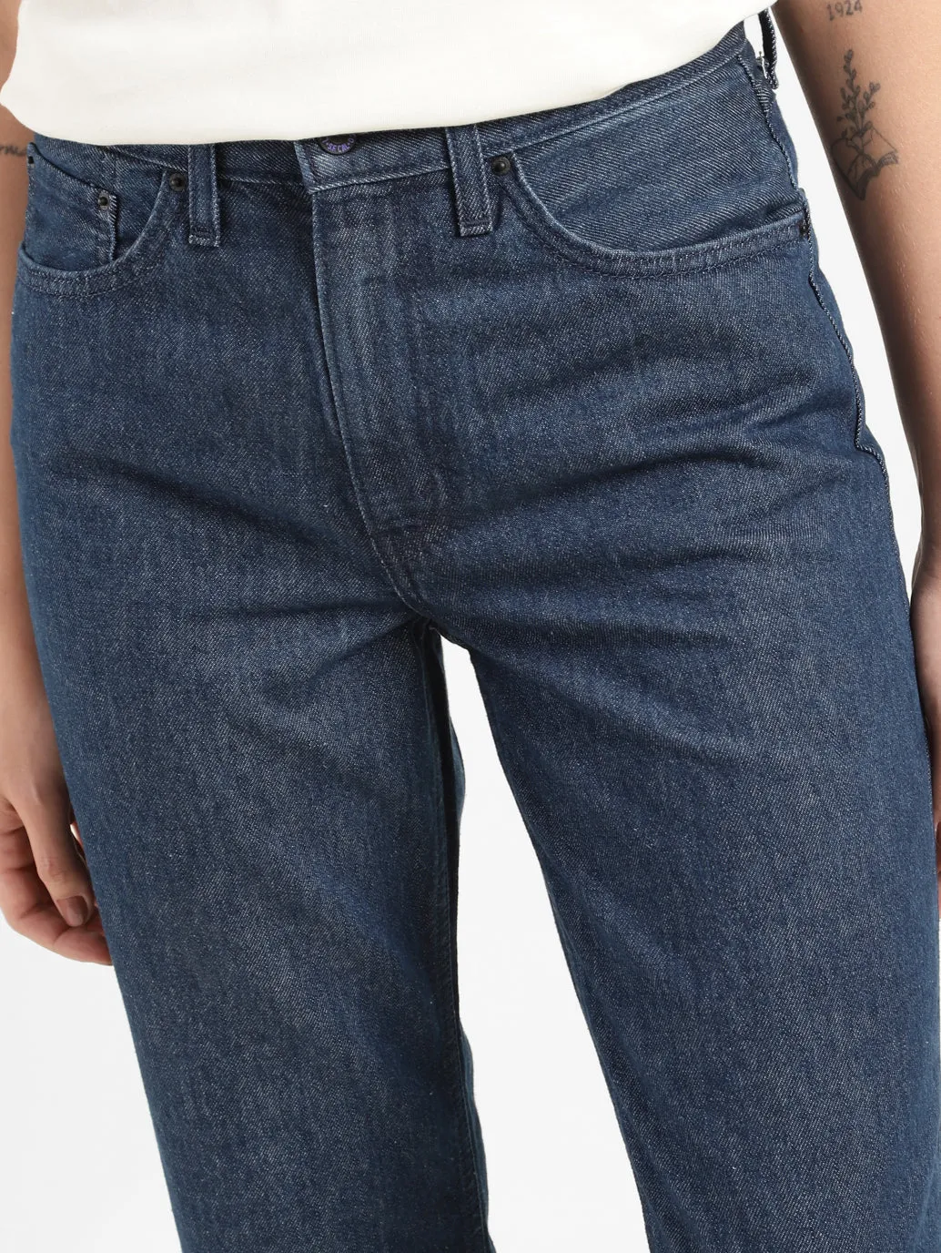 Levi's x Deepika Padukone Mid Rise Relaxed Fit Mom Jeans